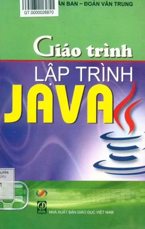 Giáo trình lập trình java