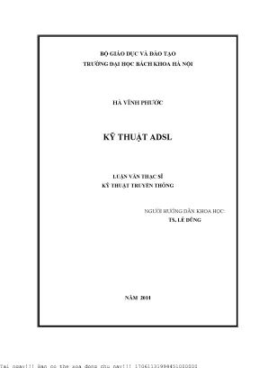 Kỹ thuật adsl