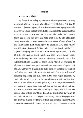 Luận văn ths bch truyền thông về luật doanh nghiệp 2014 trên báo điện tử