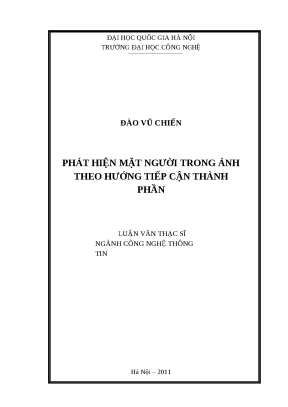 Luận văn phát hiện mặt người trong ảnh theo hướng tiếp cận thành phần