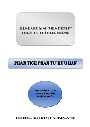 Hướng dẫn học abaqus chi tiết