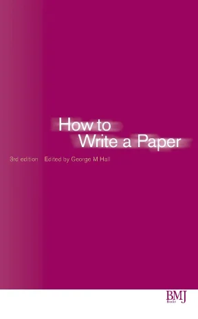 How to write a paper