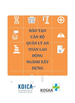 Giáo trình đào tạo cán bộ quản lý an toàn trong nghành xây dựng