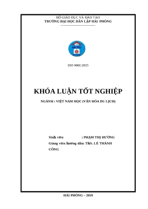 Khóa luận tốt nghiệp ngành việt nam học giải pháp nâng cao hiệu quả hoạt động marketing thu hút khách du lịch nội địa của công ty tnhh du lịch dịch vụ thái bình dương
