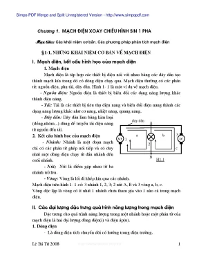 Giáo trình về mạch điện
