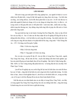Công trình viễn thông hải an 15t