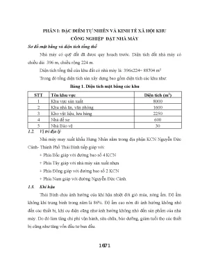 Thiết kế cung cấp điện cho nhà máy