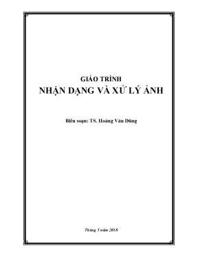 Giáo trình nhận dạng và xử lý ảnh