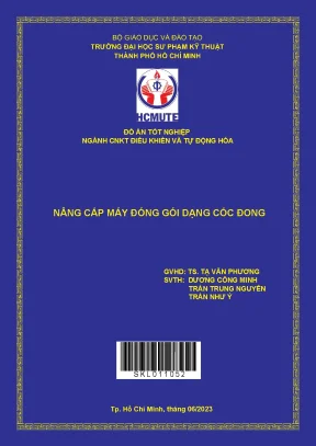 Nâng cấp máy đóng gói dạng cốc đong
