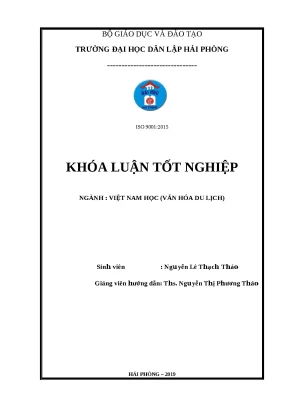 Khóa luận tốt nghiệp ngành văn hóa du lịch tìm hiểu dịch vụ vui chơi giải trí phục vụ khách du lịch tại sunworld hạ long park quảng ninh
