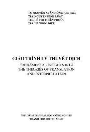 Giáo trình lý thuyết dịch iuh