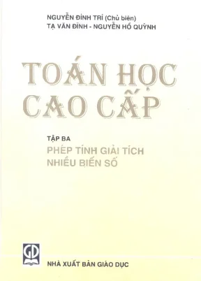Toán học cao cấp tập 3 nguyễn đình trí tạ văn đĩnh nguyễn hồ quỳnh