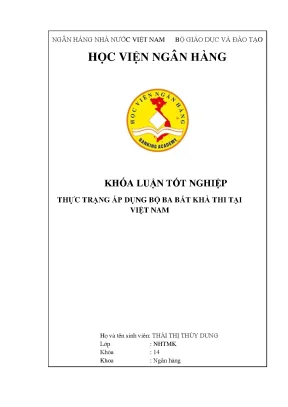 Thực trạng áp dụng bộ ba bất khả thi tại việt nam