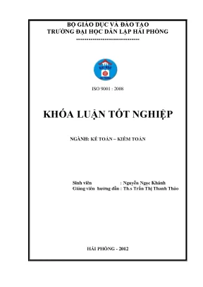 Hoàn thiện tổ chức công tác kế toán tài sản cố định tại công ty cổ phần thương binh trường sơn