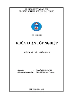 Hoàn thiện công tác kế toán tiền lương và các khoản trích theo lương tại công ty cổ phần dịch vụ kỹ thuật bảo an