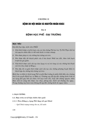 Bệnh học và điều trị đông y sách đào tạo bác sĩ y học cổ truyền p 2