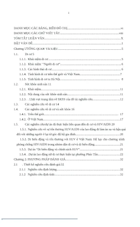 Luận văn đánh giá dự án cải thiện đời sống và phòng chống hivaids cho lao động nữ di cư về hà nội tìm việc làm năm 2008