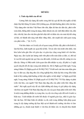Luận án ts cth hiệu quả giáo dục văn hóa học đường cho sinh viên các trường đại học ở hà nội hiện nay