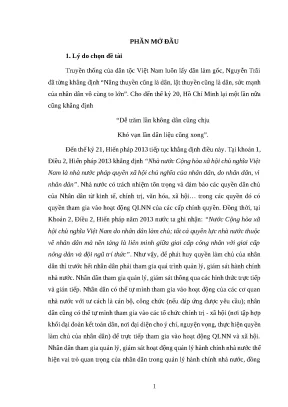 Luận văn ths qlc thu hút sự tham gia của người dân vào hoạt động qlnn của ubnd phường trên địa bàn quận thủ đức thành phố hồ chí minh