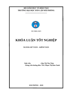 Luận văn hoàn thiện công tác lập và phân tích báo cáo tình hình tài chính tại công ty tnhh thương mại hà vương