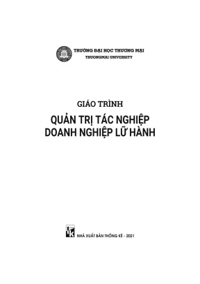 Giáo trình quản trị tác nghiệp doanh nghiệp lữ hành