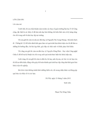 Luận văn mối liên quan giữa ô nhiễm không khí và chức năng hô hấp của trẻ em ở các quận nội thành hà nội năm 2015