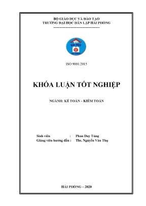 Hoàn thiện công tác kế toán hàng hóa tại công ty cổ phần bảo lâm dv