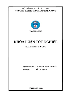 Luận văn hpu thực trạng quản lí nhà nước về đất đai ở thành phố hải phòng