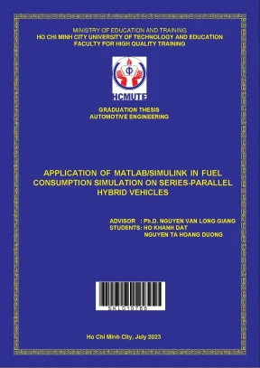 Application of matlab simulink in fuel consumption simulation on series parallel hybrid vehicles