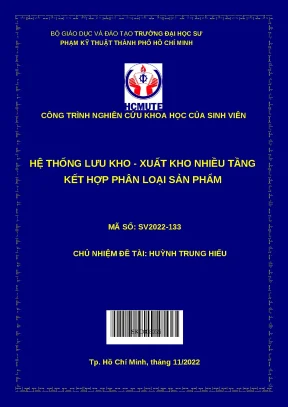 Luận văn thạc sĩ hệ thống lưu kho xuất kho nhiều tầng kết hợp phân loại sản phẩm