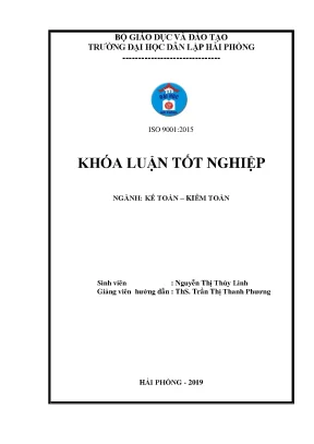 Hoàn thiện công tác kế toán thanh toán với người mua người bán tại công ty tnhh sơn trường