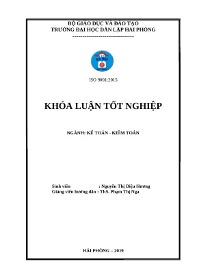 Luận văn hpu hoàn thiện công tác kế toán hàng hóa tại công ty tnhh thương mại ngọc hiếu