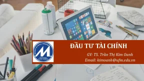 Đầu tư tài chính chuong 1 tong quan