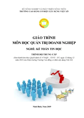 Giáo trình quản trị doanh nghiệp nghề kế toán tin học trình độ trung cấp