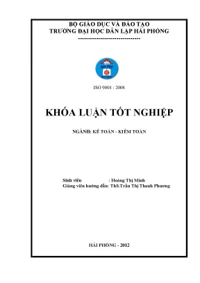 Hoàn thiện tổ chức kế toán vốn bằng tiền tại công ty trách nhiệm hữu hạn thương mại đông á