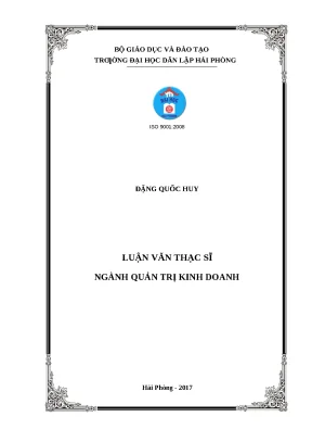 Luận văn hpu phân tích và đề xuất các giải pháp hoàn thiện công tác quản lý dự án xây dựng cơ sở hạ tầng kỹ thuật khu đô thị mới ngã 5 sân bay cát bi