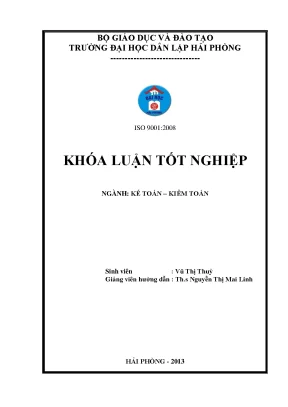 Hoàn thiện công tác kế toán doanh thu chi phí và xác định kết quả kinh doanh tại công ty tnhh khuôn mẫu minh đạt