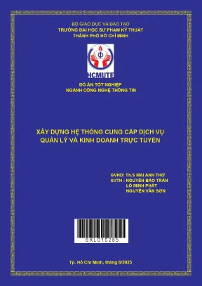 Xây dựng hệ thống cung cấp dịch vụ quản lý và kinh doanh trực tuyến