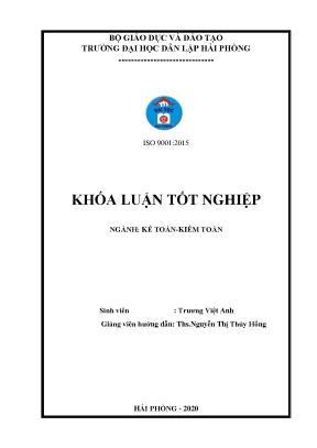 Hoàn thiện tổ chức công tác kế toán thanh toán với người mua người bán tại công ty tnhh thương mại quốc tế phong thịnh