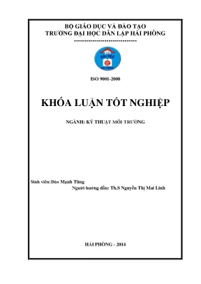 Tính toán thiết kế hệ thống xử lí nước thải nhà máy giấy công suất 200m3 ngày đêm