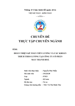 Hoan thien ke toan tien luong va cac khoan trich t 609479
