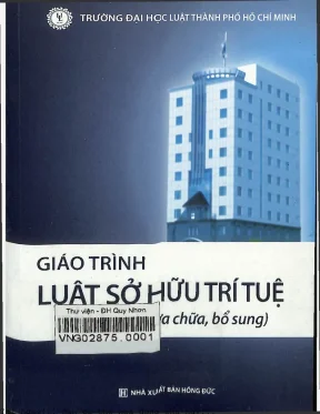 Giáo trình luật sở hữu trí tuệ