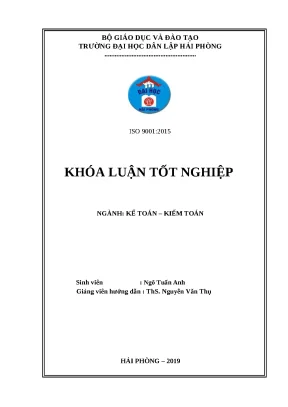 Luận văn hoàn thiện công tác lập và phân tích báo cáo tình hình tài chính tại công ty tnhh hà tiễn