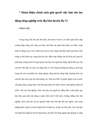 Luận văn tmu mở rộng thị trƣờng tiêu thụ sản phẩm đá ốp lát của công ty cổ phần đồng tiên