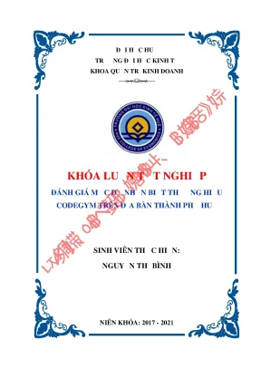 Đánh giá mức độ nhận biết thương hiệu codegym trên địa bàn thành phố huế