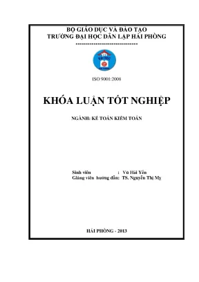 Hoàn thiện tổ chức kế toán doanh thu chi phí và xác định kết quả kinh doanh tại công ty cổ phần thương mại chung anh