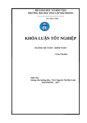 Luận văn hpu hoàn thiện công tác kế toán doanh thu chi phí và xác định kết quả kinh doanh tại công ty cptm vận tải dũng thắng