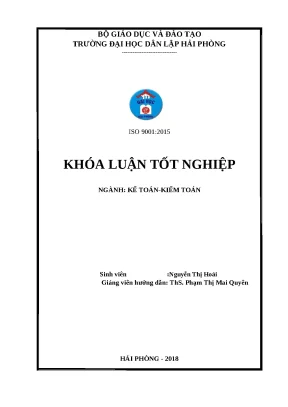 Luận văn hpu hoàn thiện công tác kế toán doanh thu chi phí và xác định kết quả kinh doanh tại công ty tnhh xây dựng và hợp tác phúc linh