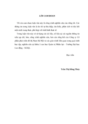 Luận văn thạc sĩ nâng cao hiệu quả sử dụng nguồn nhân lực tại tập đoàn vingroup