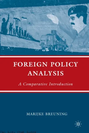 Foreign policy analysis a comparative introduction
